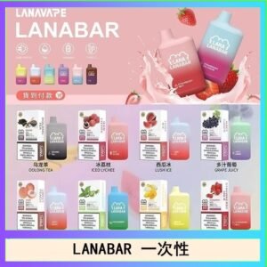 LANA BAR可充电一次性電子煙霧化5000口(3.0%)