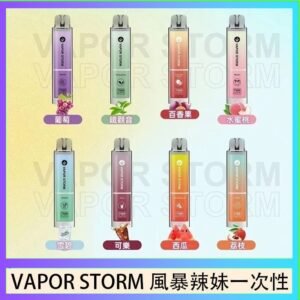 VAPOR STORM風暴辣妹一次性主機充電7500口（5%）